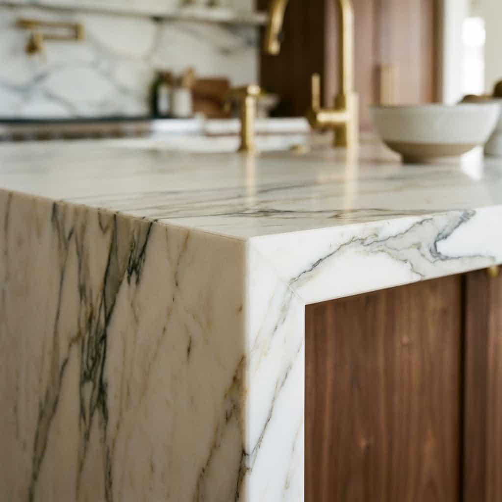 White Venezuela Edge Detail