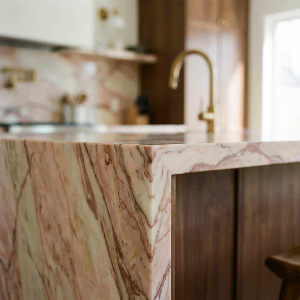 Rosso Portugal Edge Detail