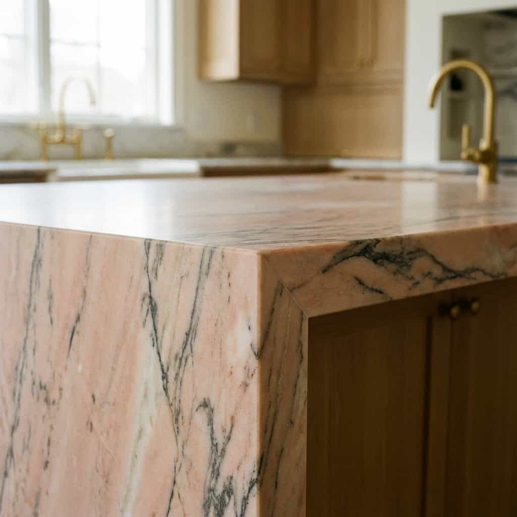 Etowah Marble Edge Detail