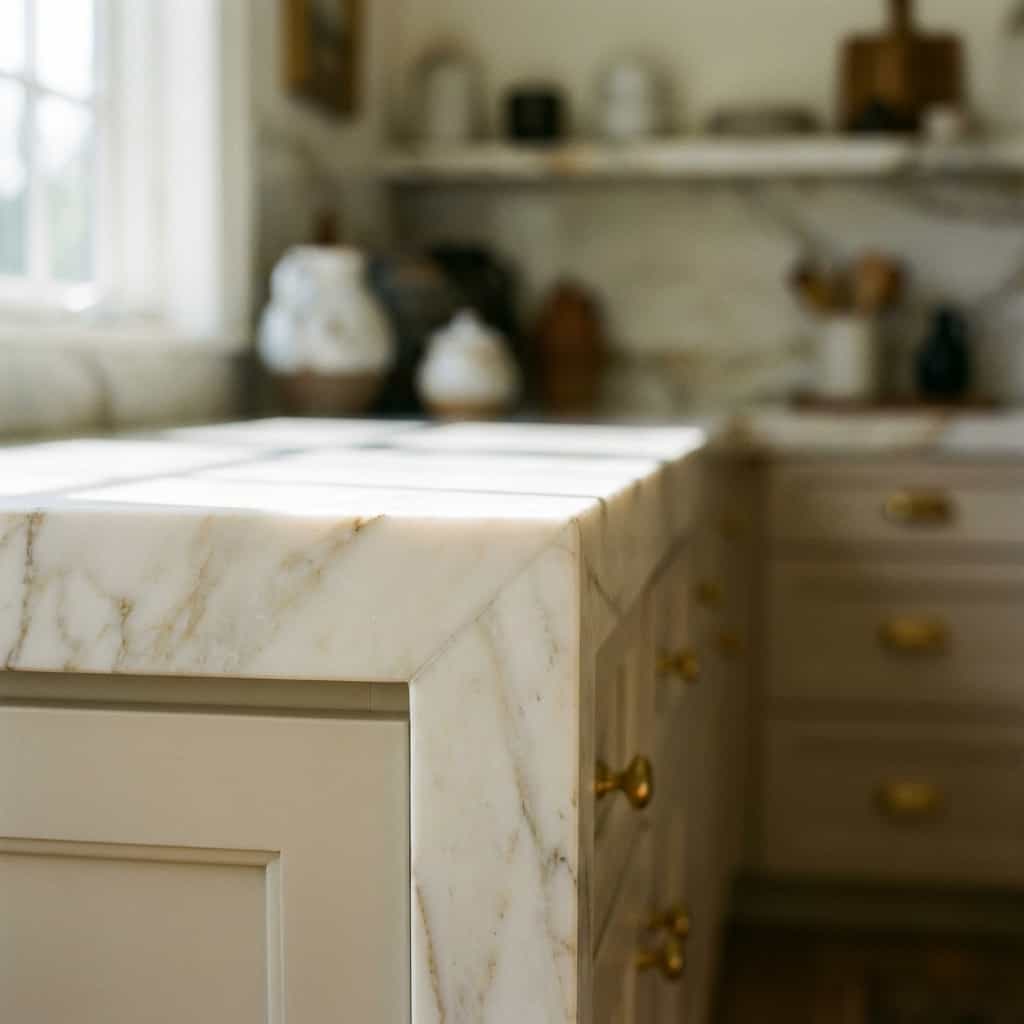 Yule Marble Edge Detail