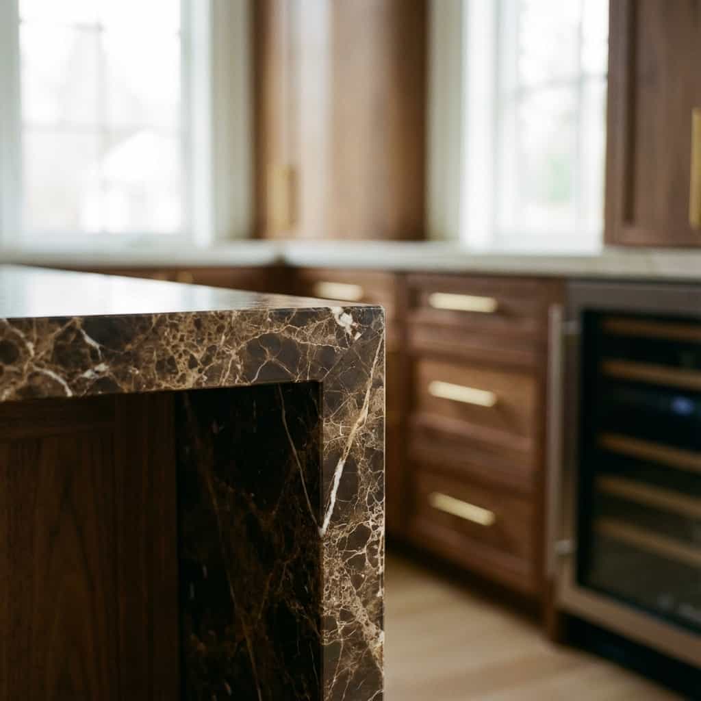 Emperador Dark Edge Detail