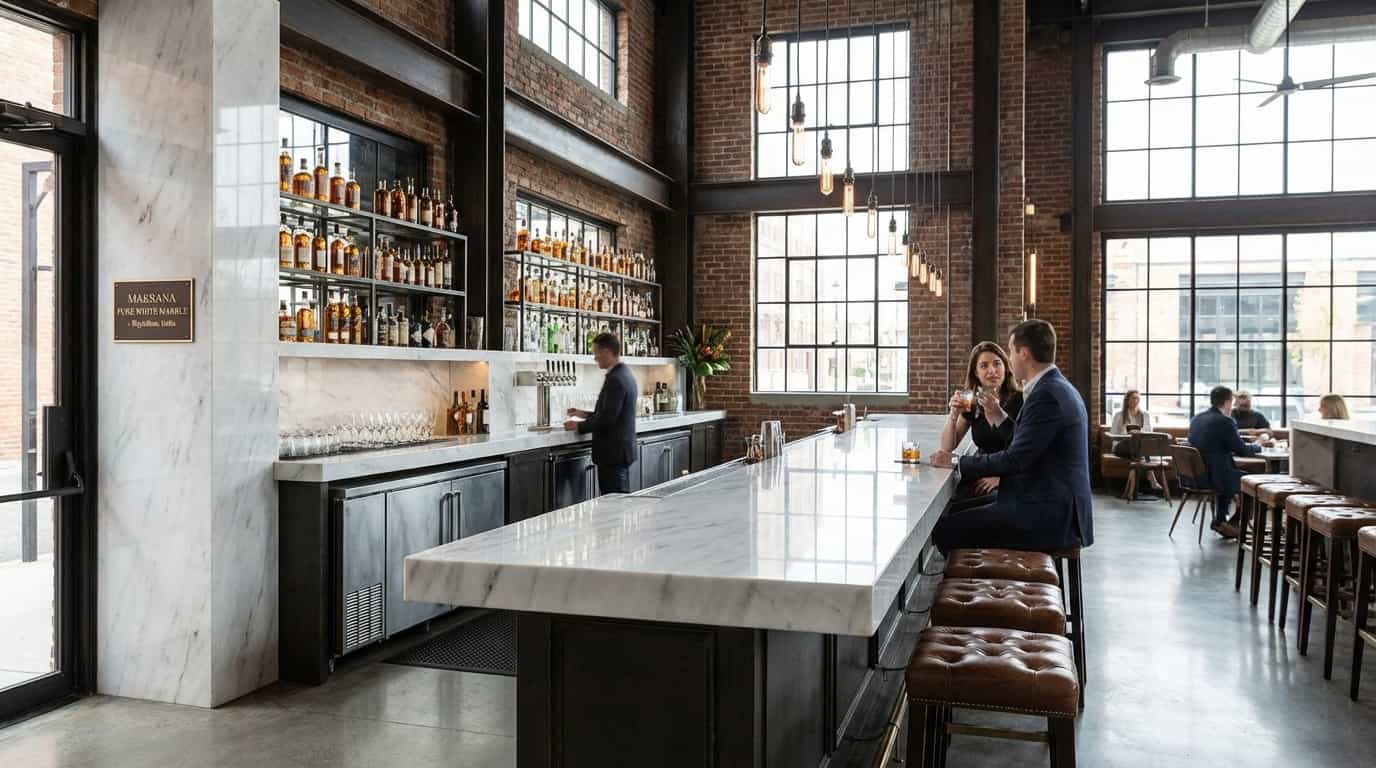 Makrana Pure White Environment 5