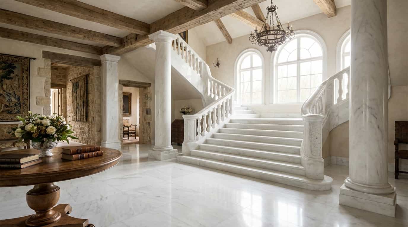 Makrana Pure White Environment 9