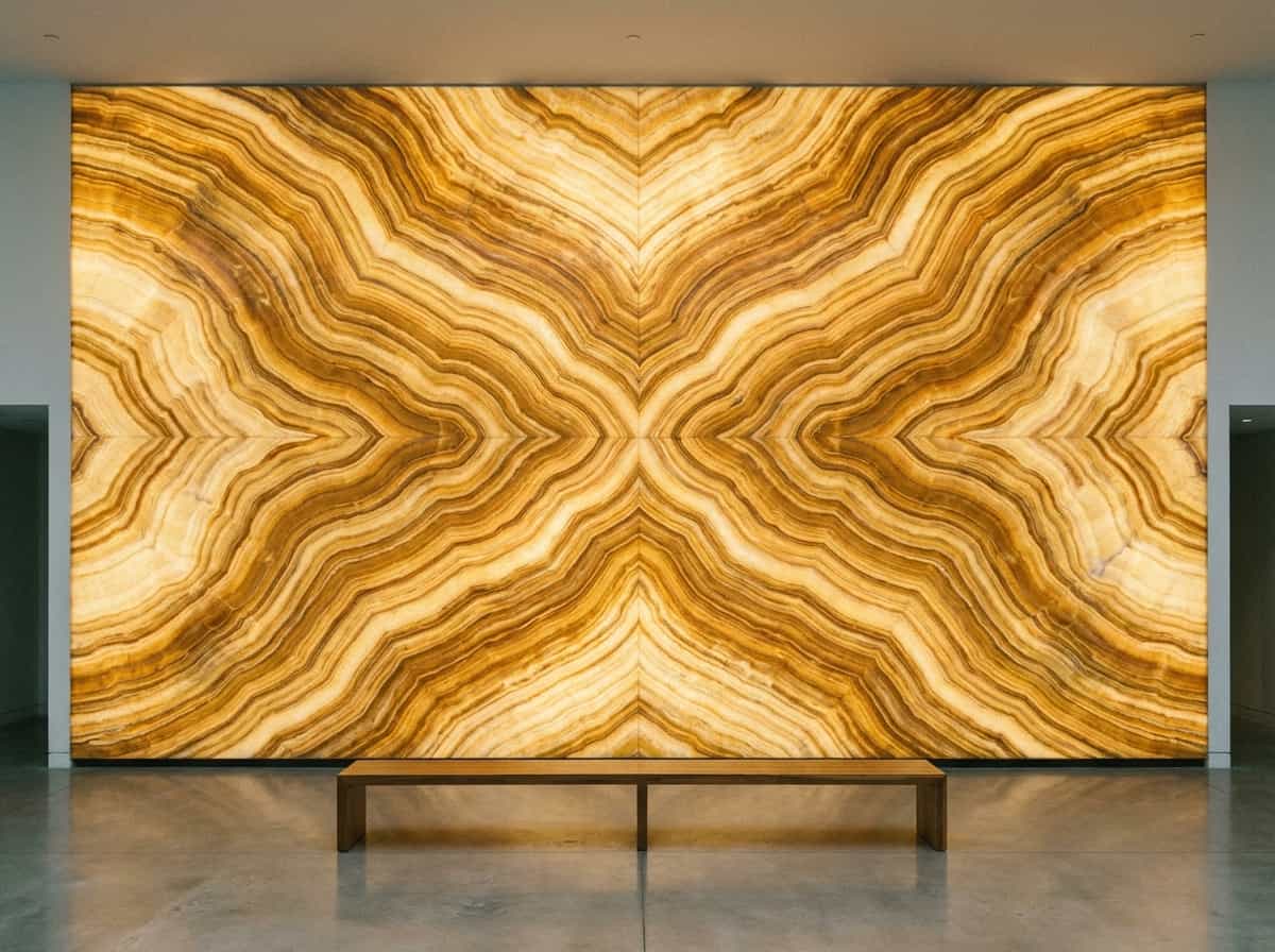 Beige Onyx Bookmatch View