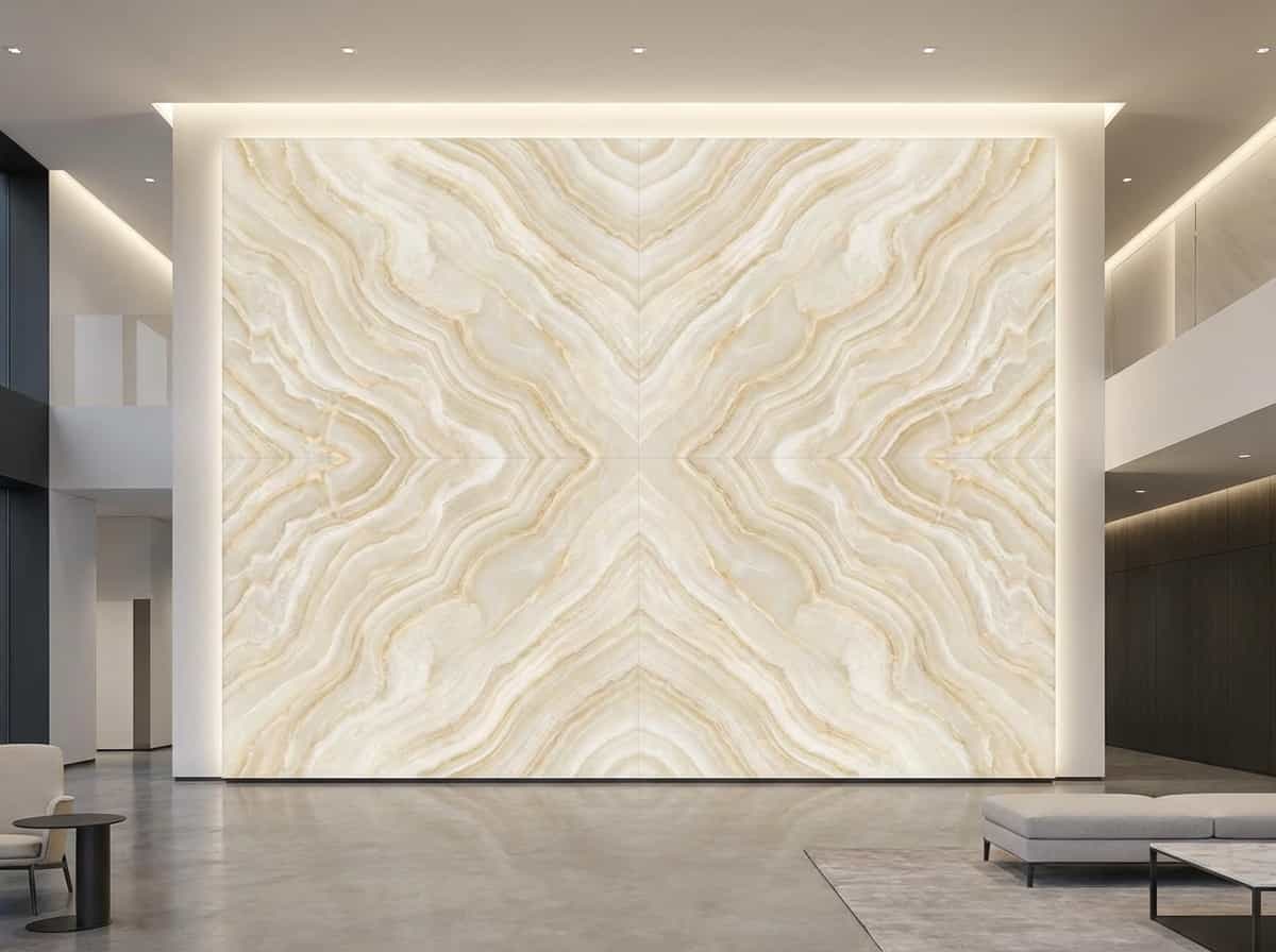 White Onyx Bookmatch View