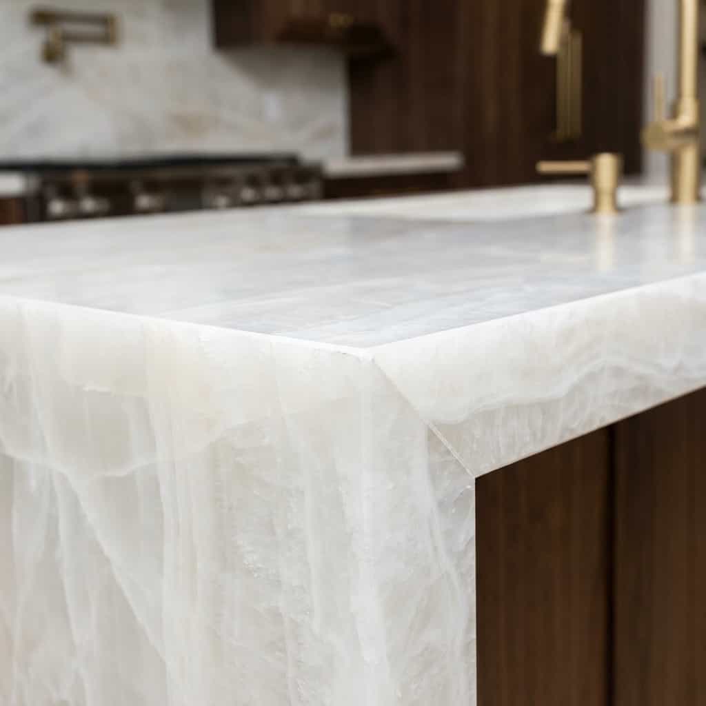 White Onyx Edge Detail