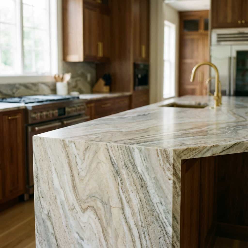 Fantasy Brown Edge Detail