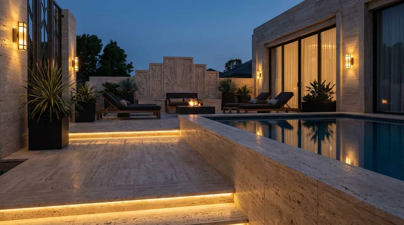 Roman Travertine Environment 3