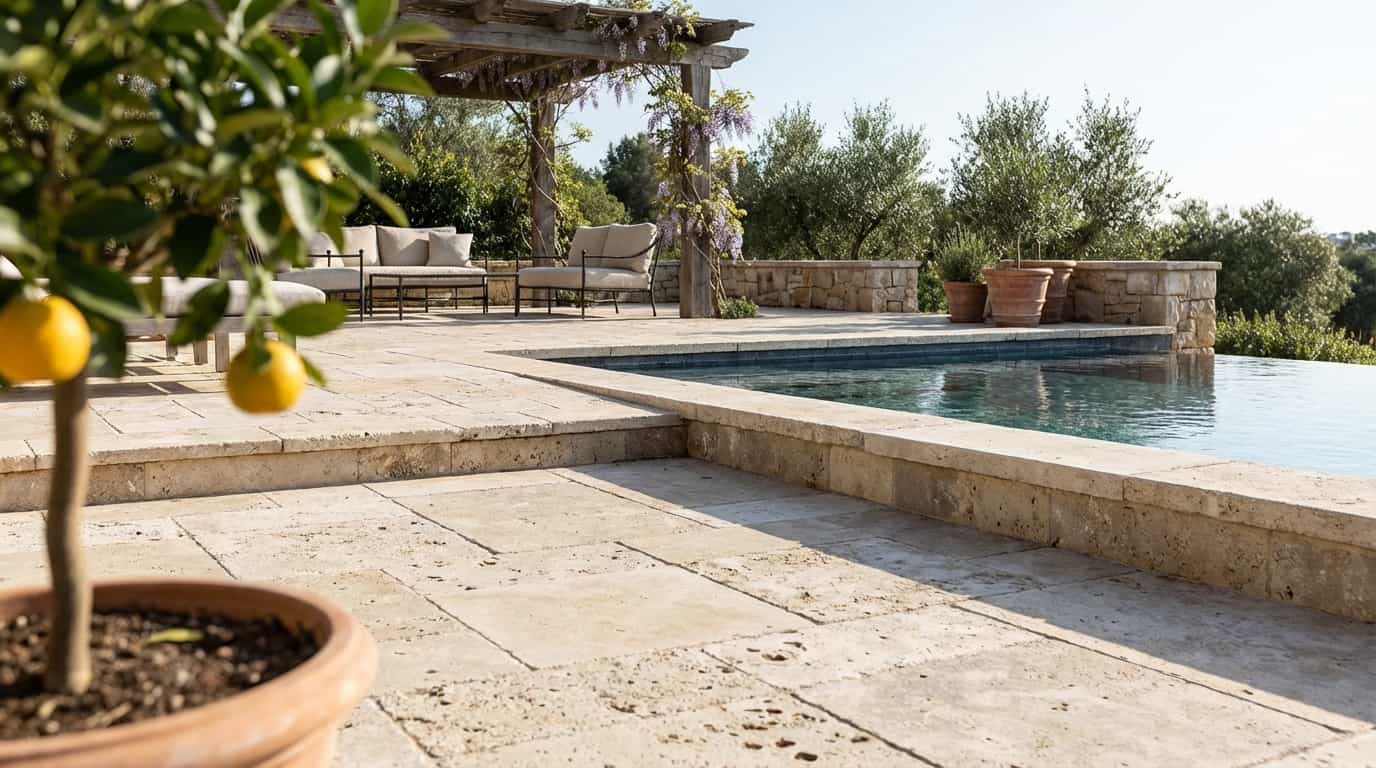 Roman Travertine Environment 9