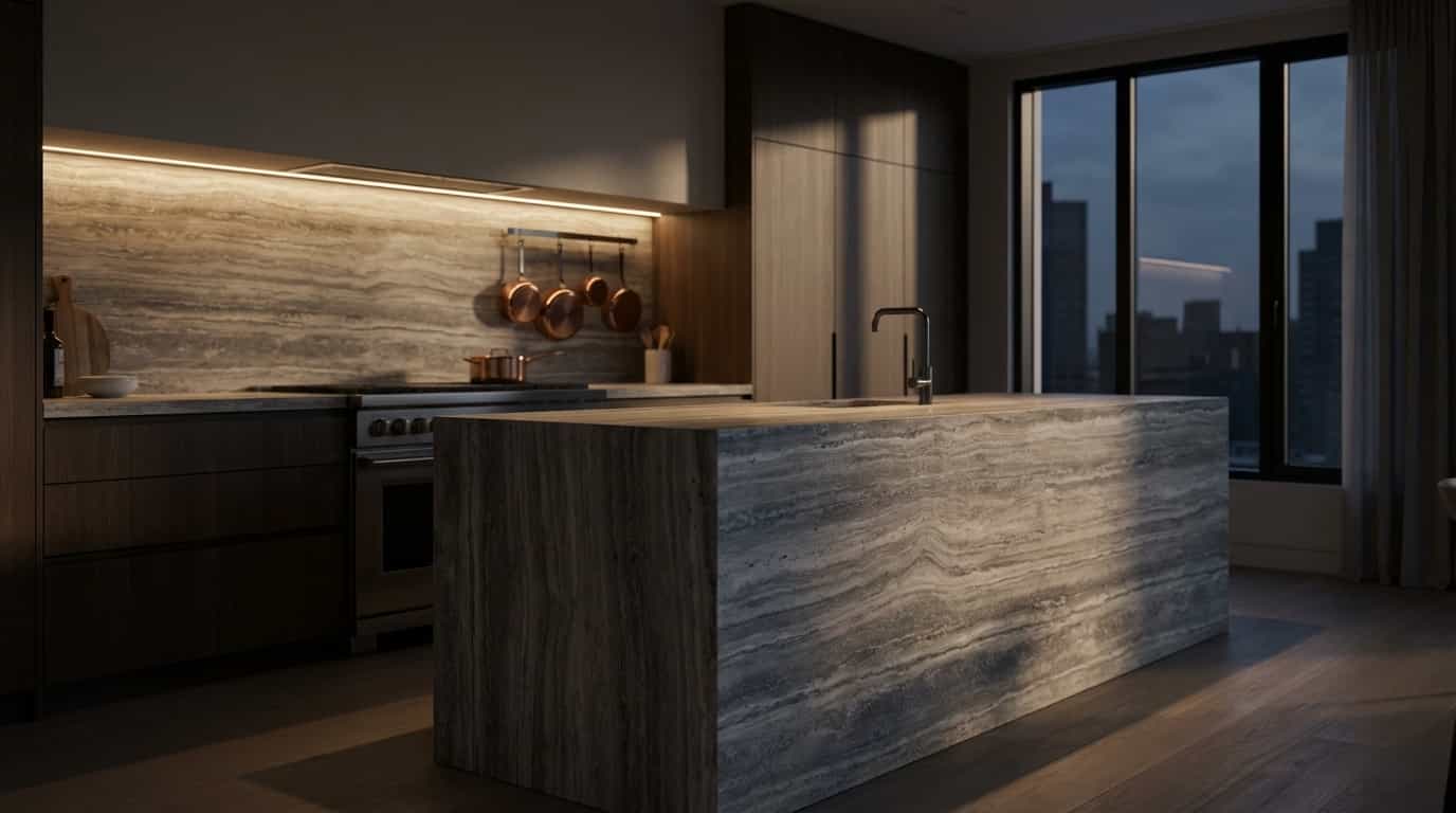 Silver Travertine Environment 11