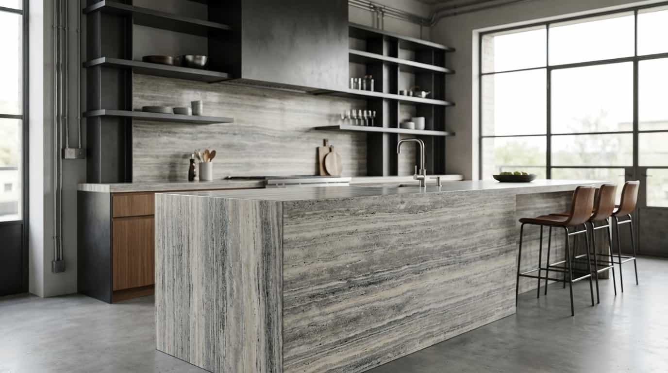 Silver Travertine Environment 5