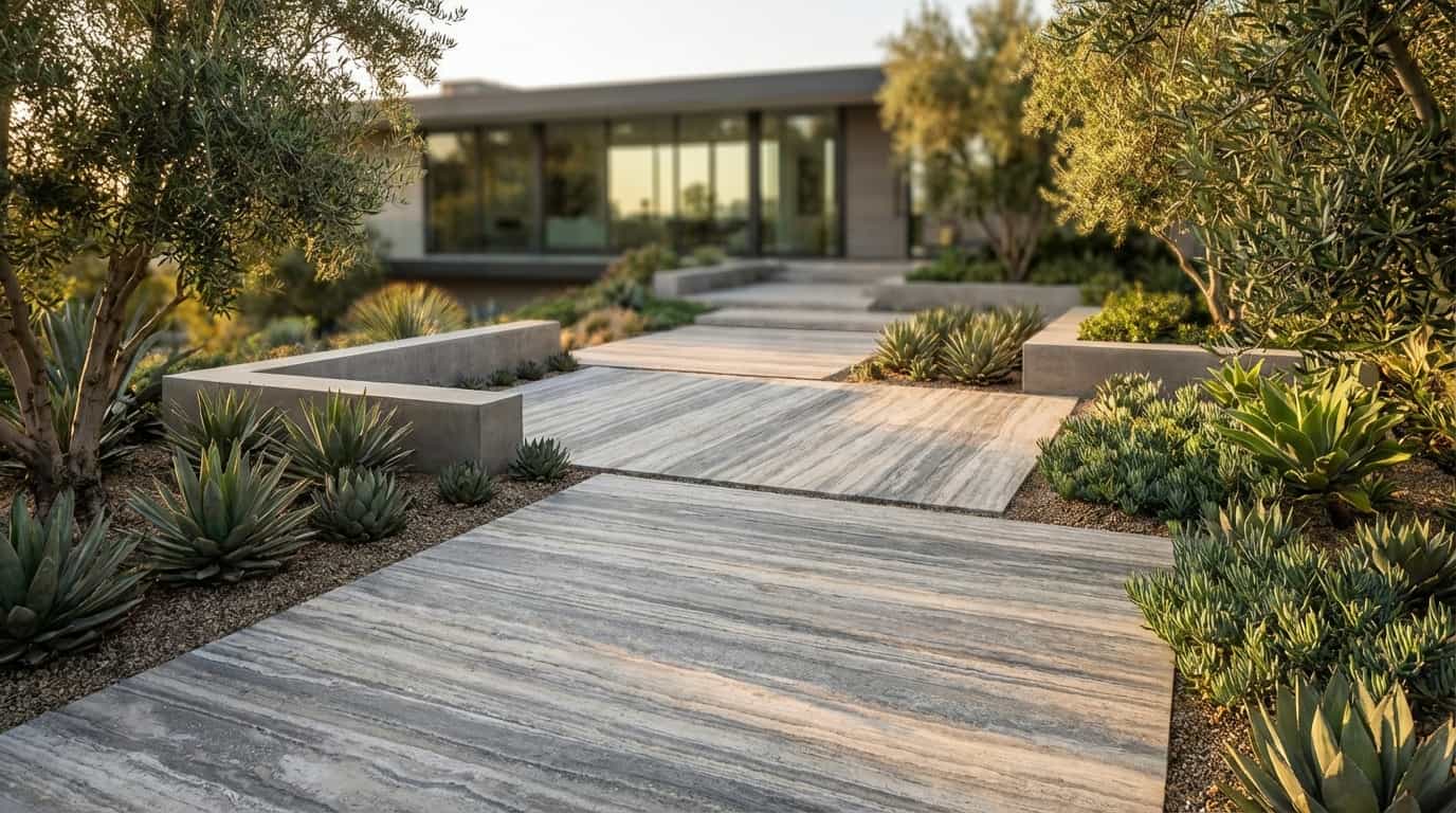 Silver Travertine Environment 6