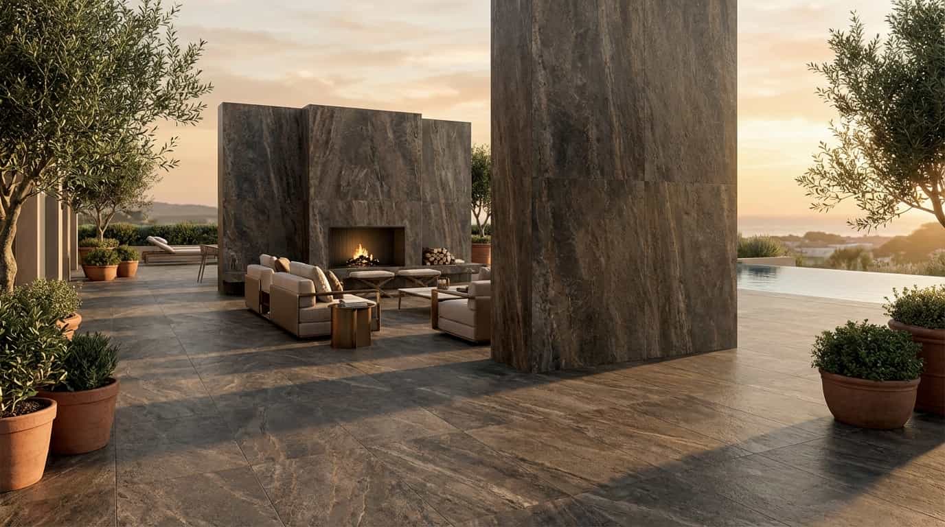 Titanium Travertine Environment 2