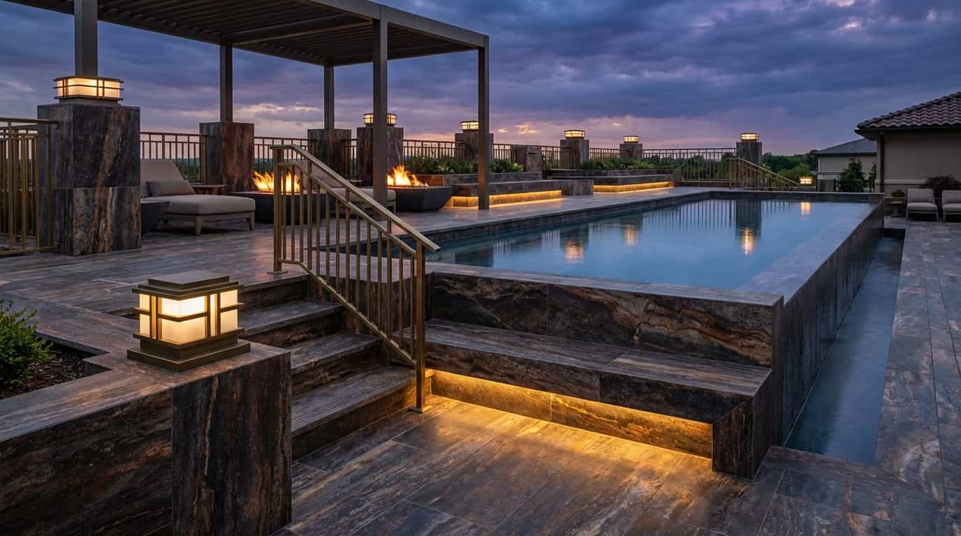 Titanium Travertine Environment 3