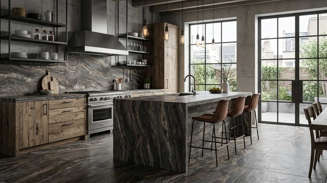 Titanium Travertine Environment 5