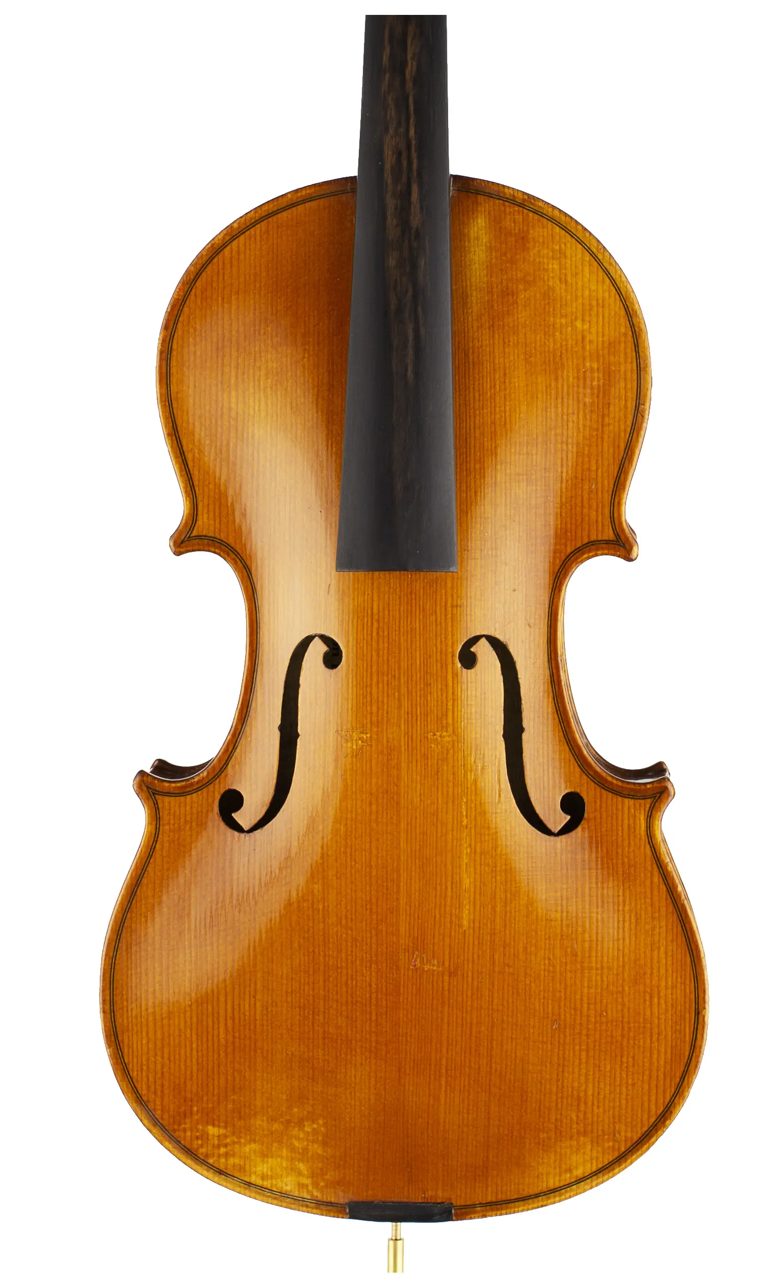 A violin, labelled Georges Cone