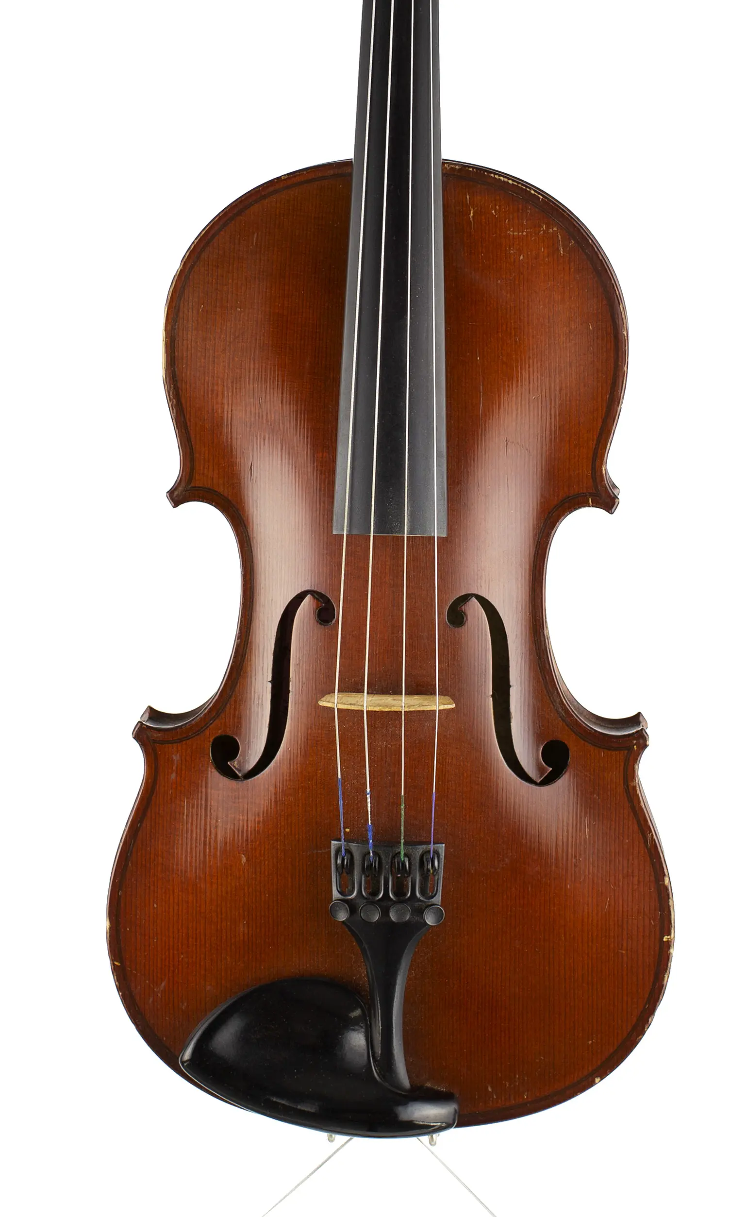 A violin, labelled Wolff Bros