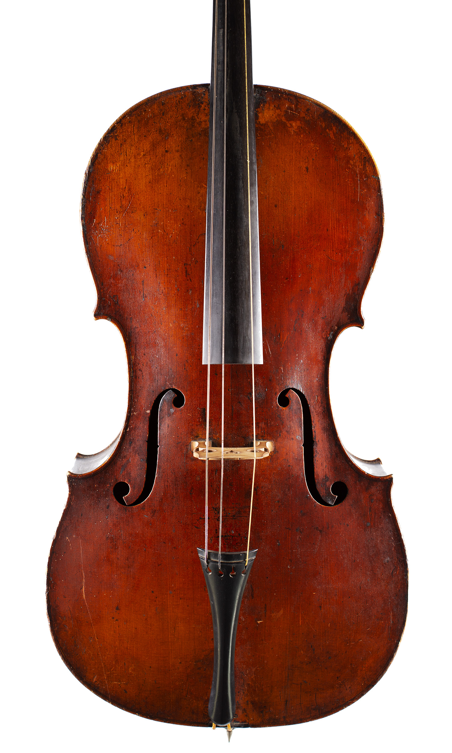 A cello, Mittenwald, circa 1810