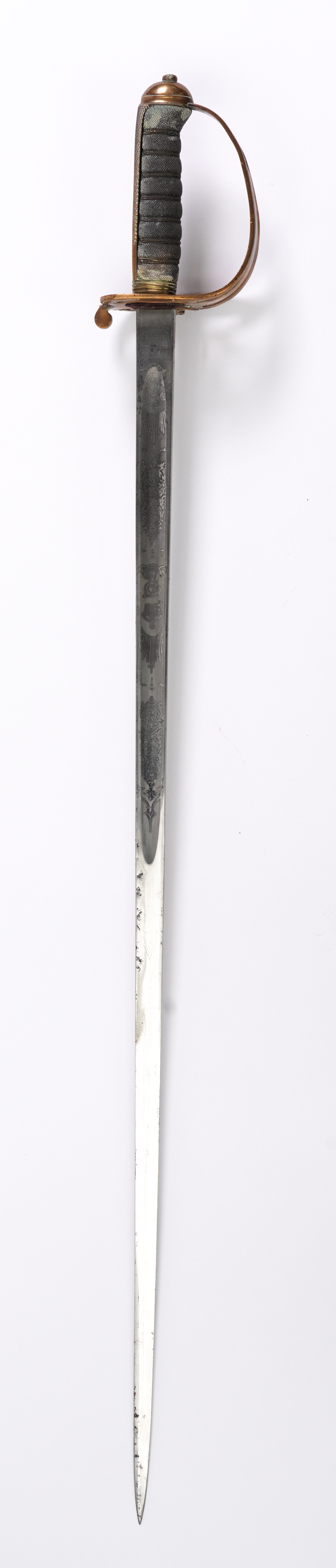 AN EDWARD VII ROYAL ARMY MEDICAL CORPS OFFICER’S SWORD BY F.W. FLIGHT