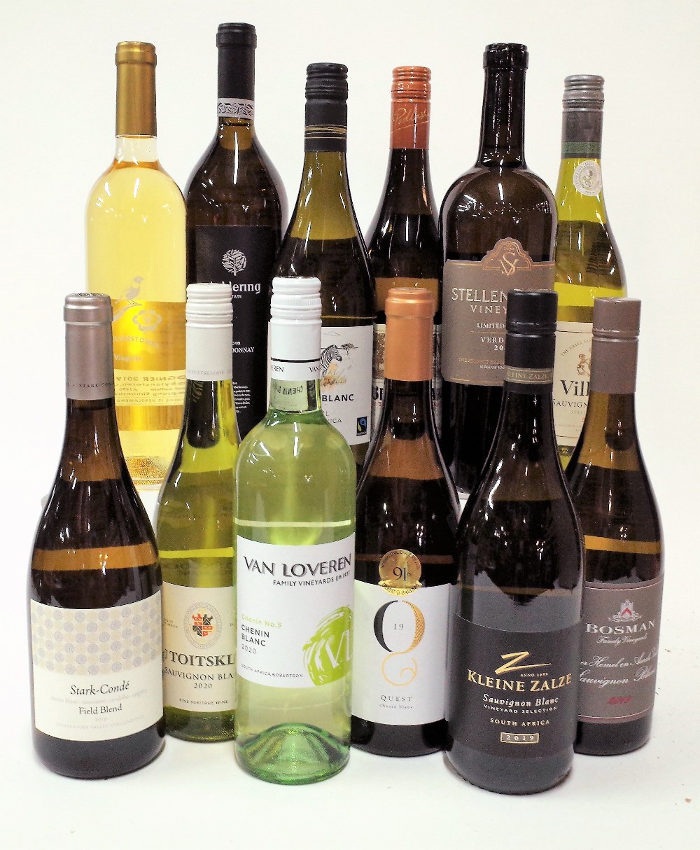 12 BOTTLES SOUTH AFRICAN WHITE WINE