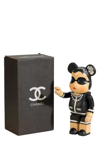 CHANEL x BE@RBRICK action figure camellia 1000% Medicom Toy rare genuine  exhibit