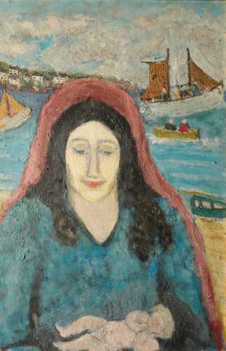 * MARY JEWELS (1886-1977) 'The Fisherman's Virgin'