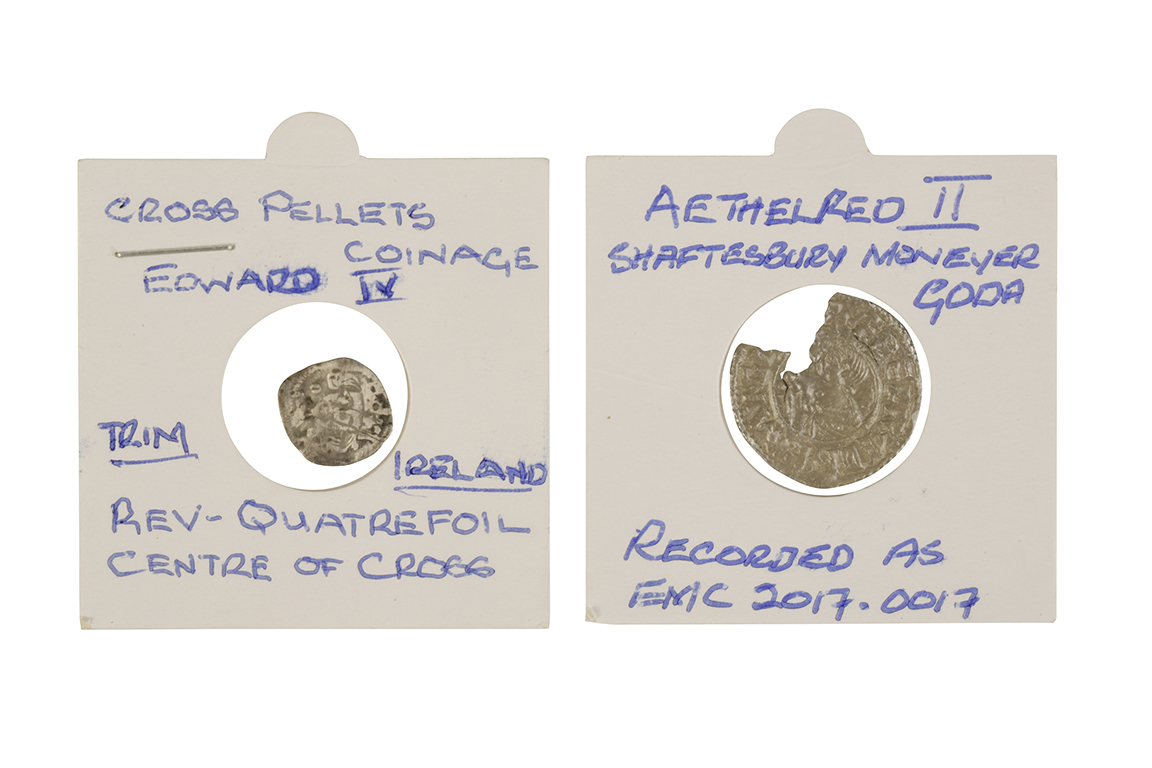 AETHELRED II & EDWARD IV COINS