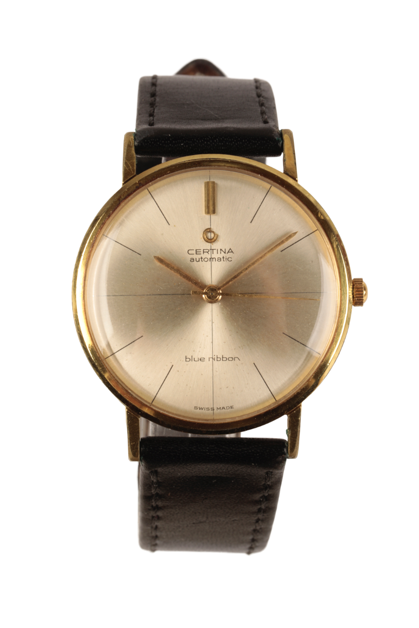 Certina blue ribbon automatic clearance gold