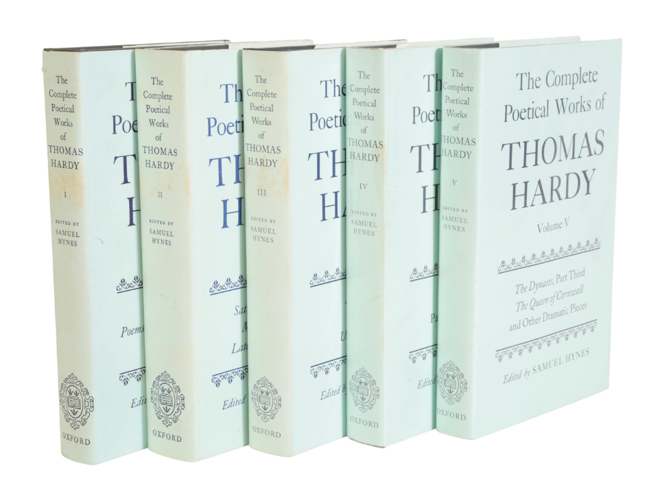 HARDY, THOMAS., THE COMPLETE POETICAL WORKS OF THOMAS HARDY,