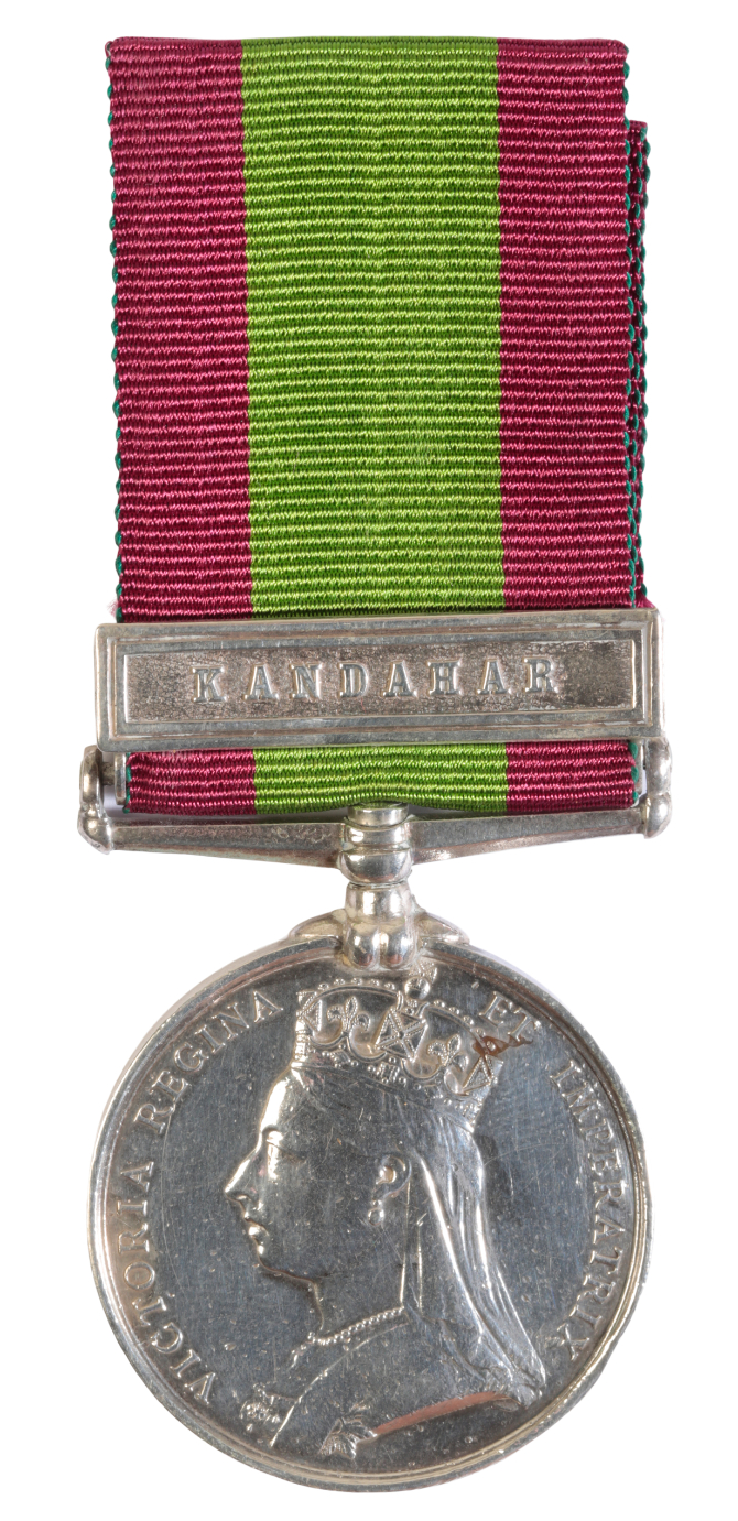 AFGHANISTAN MEDAL TO KHAN BENGAL CAVALRY