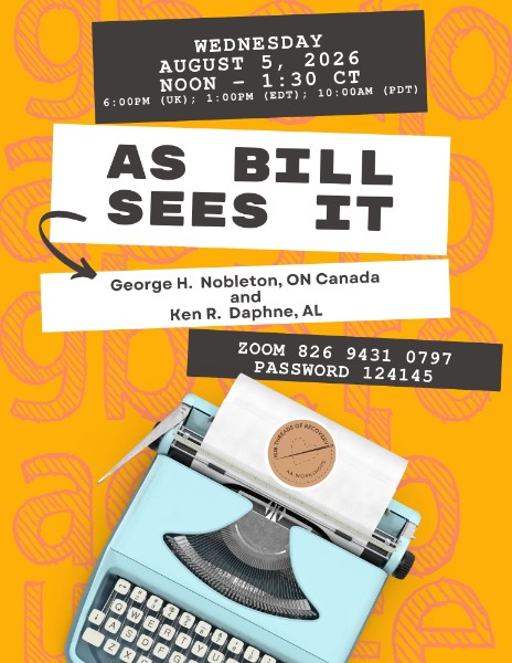 65 As Bill Sees It Book Workshop – George H., Nobleton, ON and Ken R., Daphne, AL USA # 129 & 130