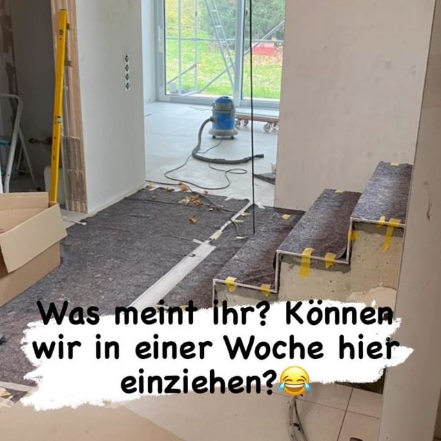 Was sagt ihr? Können wir hier in einer Woche einziehen?😂🙈 ich kann es mir irgendwie noch nicht vorstellen😀

#hausbau #hausbau2022 #bauherren #bauherren2022 #bautagebuch #wirbaueneinhaus #massivhaus #eigenheim #steinaufstein #haus #baustelle #baustellenupdate #einzug #stadtvilla #traumhaus #hausbauideen #hausbauinspiration #hausbauinspo #interiordesign #interior #interiorinspiration #futurehouse #architekt #fliesendesign #badezimmerideen #badezimmerinspiration #ankleidezimmer #happy