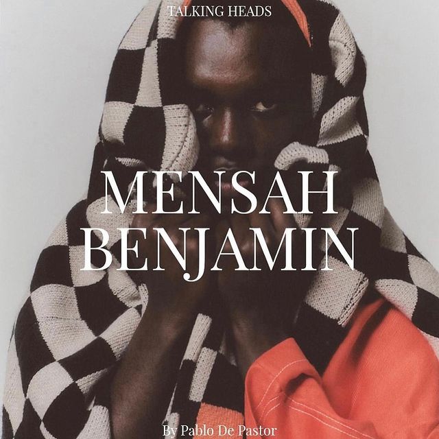 @benjaminmensah_  @thegreatestmagazine Talking Heads of Today 
@sightmanagement, Shot by @pablodpastors and Styled by @miguel_padial_, Grooming by @manuelapane, Photographer Assistants @tomy_ _av and @pablo.oreilly, Fashion Assistant nataliacastilloruiz, Studio @comittee.estudio and Interview by @francescodss