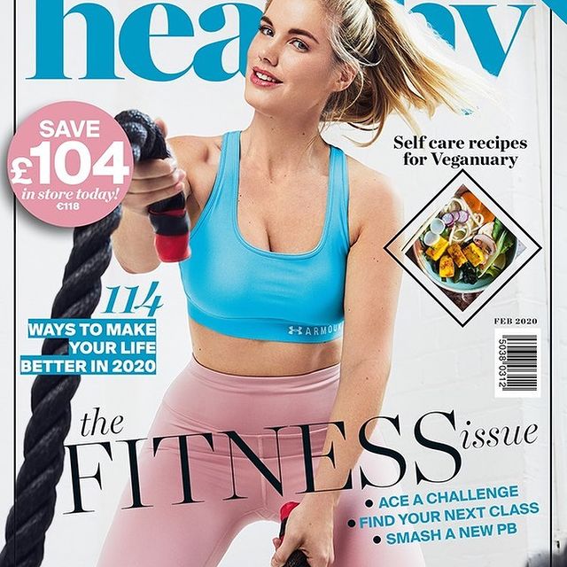 Still a couple more weeks to pick up a copy of my face in @hollandandbarrett ✌️
.
.
.
.
.
#covergirl #healthy #sporty #model #motivation #january2020 #workout #curvy #makeinbetweenseen #everybodyisbeatiful