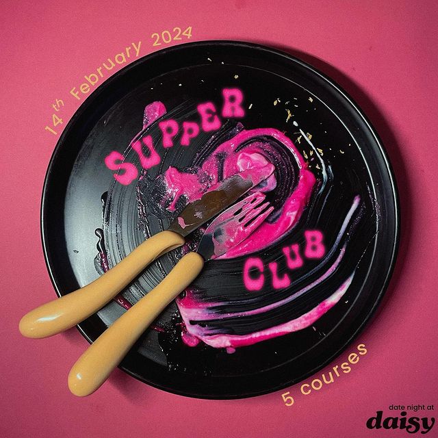 We are DELIGHTED to say that we are doing our first ever supper club !!!!!!! 😋💗🥰 We both really love cooking so much, it’s our love language to eachother, so this Valentines Day we’re looking forward to sharing a lovingly curated indulgent and bold small plates focused menu with you !!

We recognise love comes in many forms, Date Night at @daisy_margate a supper club is for lovers, romantics, friendships and family 💗

Check out the ticket link in bio and stories for more info ! If you have any Qs please drop either of us a DM 💌 

So excited!!! #margatesupperclub #valentinesday #supperclubkent