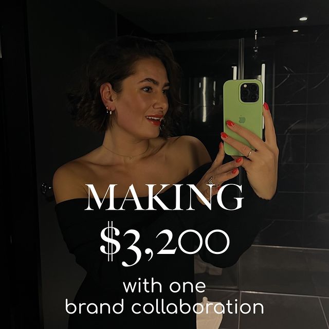 What would your life look like if you could make this much with one brand collaboration?
 
It took me 7 hours to create content that paid me $3,200. And here’s how YOU can do the same:
 
-> By creating STORYTELLING UGC videos that CONVERT.
 
Maybe you WANT to make money with content creation, maybe you WANT to work with brands without being an influencer, maybe you WANT to have more time freedom…
 
…but you don’t really know
 
❌ how to pitch to brands
 
❌ how much you should be charging
 
❌ how to create content that converts for the brands you’re working with
 
I didn’t know these things either, I made the mistake to accept $50 for a video when I first started 🤡
 
and because I don’t want you to make the same mistake, I created a FREE class on how you can make your first $1k with UGC. Comment CLASS and I’ll send you the link!