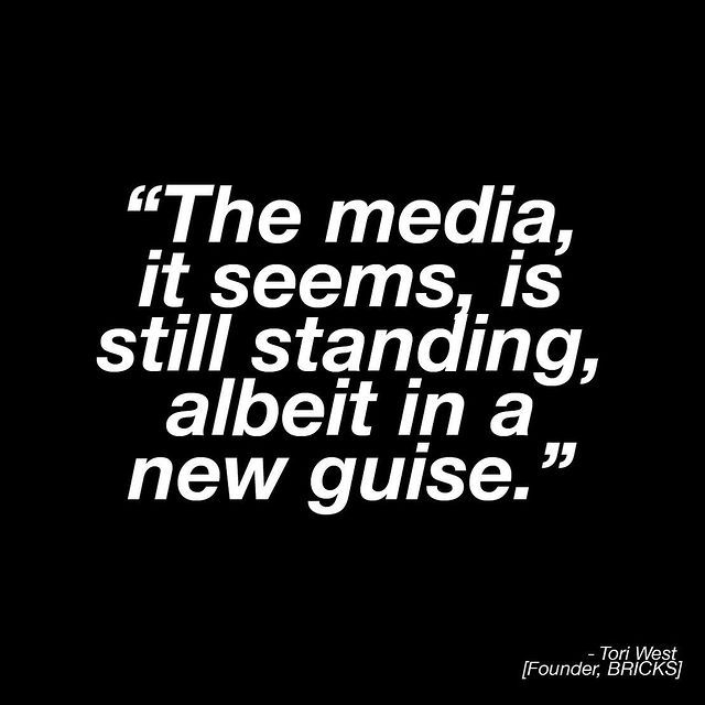 MØRNING, it’s been a sad and sticky decade for the media industry, but are we in crisis mode? Or are we paving the way for a new era of journalism?📖🪽

This week’s edition of Burn After Reading welcomes the inimitable @toriwest founder of @bricks_magazine , to give us her insider POV on the shifting worlds of publishing and content creation (and the new rules we should all be following...)

Head to the link in our bio to read🔓

Slide 2: @dylanpage.ning on tiktok
Slide 4: @perfectlyimperfect.newsletter 

#BURNAFTERREADING #substack #media #publishing #contentcreation