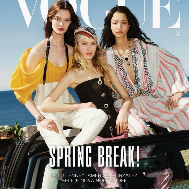 Bliss 💛🌞 
Shining bright for the covers of @voguehongkong April 2024! With my girls @lulutenney @saiyanbride 

Photographer: @Felix_Cooper @MMXXartists
Stylist: @DenaGia
Casting Director and Creative Producer: @Marina.Fairfax
Production: @FaragoProjects
Makeup Artist: @Manu_Kopp 
Hair Stylist: @Mr_AlexandryCosta 
Lighting Director: @BenjaminBreading
Digital Operator: @KerimcanGoren
Lab Services: @RapidEye.darkroom
Stills Post Production: @ArtPostLondon
Fashion Assistants: @Marie_Soares @GabyCambero
Makeup Assistant: @YonKim_Mua
Hair Assistant: Aimie Benanan
Lighting Assistant: Manuel Yeghiazarian
Wearing @louisvuitton