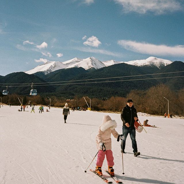 Some snow moments on film 🤍❄️🎞️