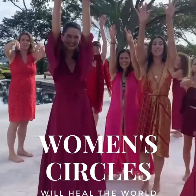 „A circle of women may just be the most powerful force known to humanity. If you have one, embrace it. If you need one, seek it. If you find one, for the love of all that is good and holy, dive in. Hold on. Love it up. Get Naked. Let them see you. Let them hold you. Let your reluctant tears fall. Let yourself rise fierce and love gentle. You will be changed. The very fabric of your being will be altered by this, if you allow it. Please, please allow it.“ ~ Jeanette LeBlanc

The fundamentals of spirituality connect us rather than separate us. Women meeting in circles with a spiritual center are in a sacred space, are practicing and developing compassion when they listen, and are deepening themselves. The more circles there are, the easier others can form. At the same time, each circle adds to collective human consciousness.
When women come together and make a commitment to each other to be in a circle with a spiritual center, they are creating a vessel of healing and transformation for themselves, and vehicle for change in their world. 
Though feminine qualities of interconnection, vulnerability, relatedness, and cooperation have historically been undervalued in a patriarchal society which largely celebrates individuality, dominance, and competition, there is a growing sense that a mass planetary awakening is occurring. Despite outward appearances of destruction and decline, human consciousness is evolving at a very rapid pace and, in these shifting times, feminine principles are central – if not essential! – to the new world that is being birthed.

🪷❤️🌹 In my work, which is full time focused on holding women’s circles, retreats and ceremonies, there is a strong strong force that is moving me.
It is an immense power, I can not describe. The force of Mother Earth, moving me, inspiring me to form and create more and more circles. Each time a women leaves our circle shining bright, feeling so soft and at ease, I feel a deep satisfaction. Soon we will publish our women’s retreats for Germany and France for summer, as a well as women’s circle facilitator training. It empowers you to start your own regular circles with a deep foundation of knowledge and wisdom!🌹