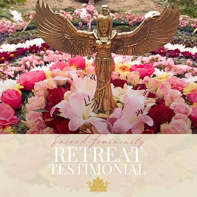 ✨We just finished our wonderful sacred femininity retreat and it has been a big transformation for all of our sisters that joined our temple. Thank you so much for your trust! You are all in my heart.✨ 

✨A beautiful video testimonial by cris and some words by another participant Jennifer:

✨The retreat with Jenny was an experience that is hard to imagine. In less than a week, a bunch of strange, scared women became a circle of love, connection, and togetherness. Under Jenny's leadership, we learned to show and accept feelings in a non-judgmental space. Through healing practices from around the world, Jenny transported each of us into another universe of healing, awareness and appreciation for the feminine self. I knew something beautiful was in store for me when I booked the retreat, but I didn't expect that it would truly be a one-time-in-a-life experience that will deeply enrich my future with trust and love . This retreat is just right for every woman who is looking for her own self and actually also for all women who already thought they knew who they are. For healing and growth are endless and essential to living in peace and trust. -Jennifer 

Thanks so much to my wonderful team @houseofblessing_by_alineliepke & @yoga.withrose 
✨Do you feel the call to join our next sacred femininity immersion? 
There will be two more day retreats in Berlin before I will leave home to Bali✨19-20.08 & 23.09✨ Link in bio 

Picture of our altar created for @yogaunitedfestival ✨