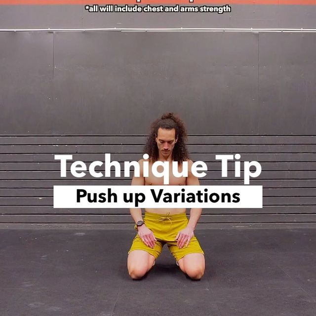 Hand stance variations for your push ups👇

All of the hand stances will give you somewhat a chest and arms work. And having a different hand stance can put more emphasis on a muscle:

1- Diamond push up (emphasis on forearms)
2- Tricep push up (emphasis on triceps)
3- Regular push up (emphasis on chest)
4- Bicep push up - fingers pointing outward (emphasis on biceps)
5- Shoulder push up - fingers pointing inward (emphasis on anterior deltoid) 

If you’d like me to cover specific exercises, comment below your wishes and I’ll make you a video!

florianteatiu.com

#pushup #pushupvariation #pushupworkout #pushupsdaily #pushupseveryday #onlinecoaches #onlinepersonaltrainer #onlinepersonaltraining #personligtränare #personligträning #personligtræner #personligtræning