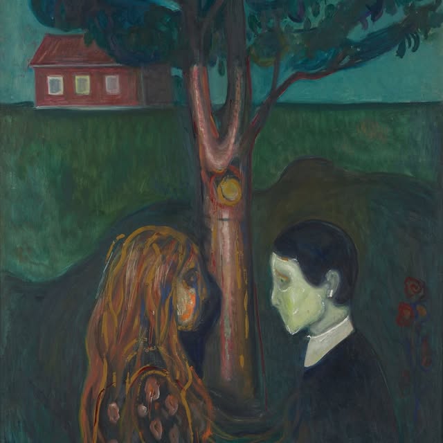 Edvard Munch, Eye to Eye, 1900