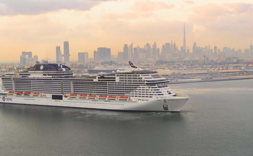 Le 25 novembre 2021, l'arrivée du MSC Virtuosa à Dubaï.