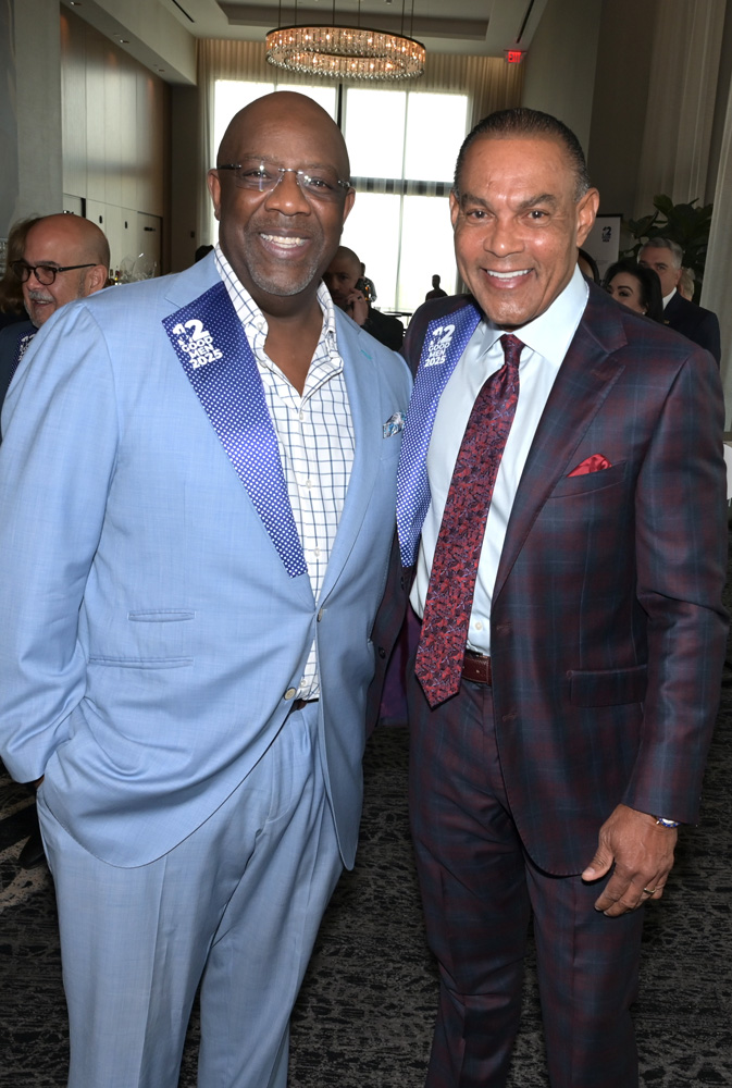 Jason-Jackson-Dr-Rudolph-Moise.jpg Jason Jackson and Dr Rudolph Moise at the 2025 12 Good Men luncheon to benefit the Ronald McDonald House of South Florida at the Loews Coral Gables