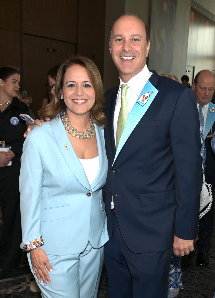 Soraya-Ricky-Elias.jpg Soraya Rivera-Moya, Ricky Elias at the 2025 12 Good Men luncheon to benefit the Ronald McDonald House of South Florida at the Loews Coral Gables