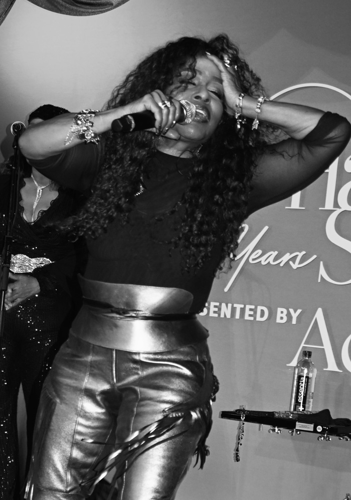 Chaka Khan performs at the 60th anniversary celebration of Bal Harbour Shops