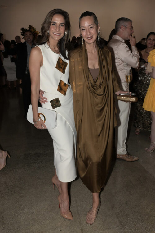 Andrea Virgin and Angela Goding at YoungArts Gala 2026 at The Rubell Museum