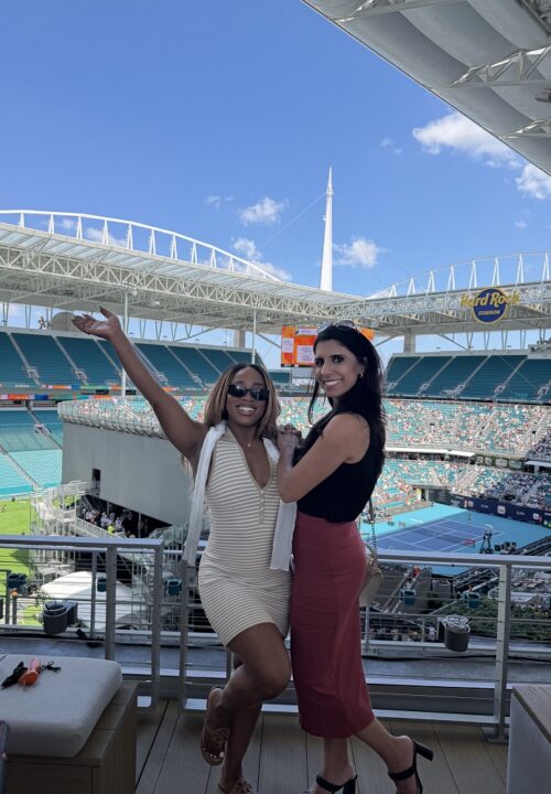 Alexis Frazier and Saira Anwer