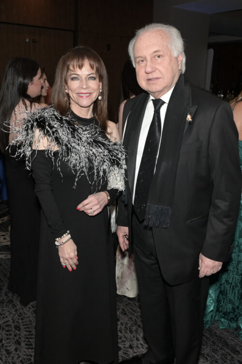-State Attorney Katherine Fernandez Rundle and David Efron at the Kristi House Twilight in Santorini Gala at the Loews Coral Gables